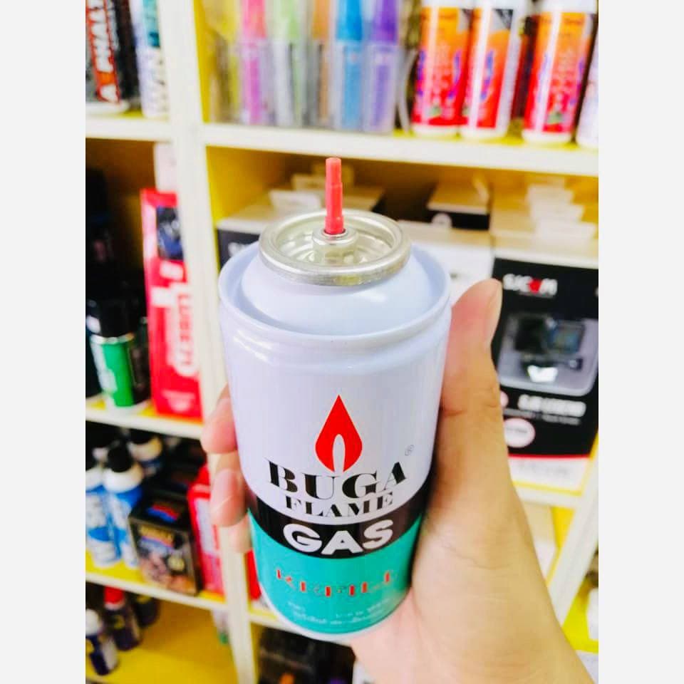 แก๊สกระป๋อง🔥ส่งด่วน!🔥[1 กระป๋อง] แก๊สเติมไฟแช็ค BUGA  GAS REFILL - 6