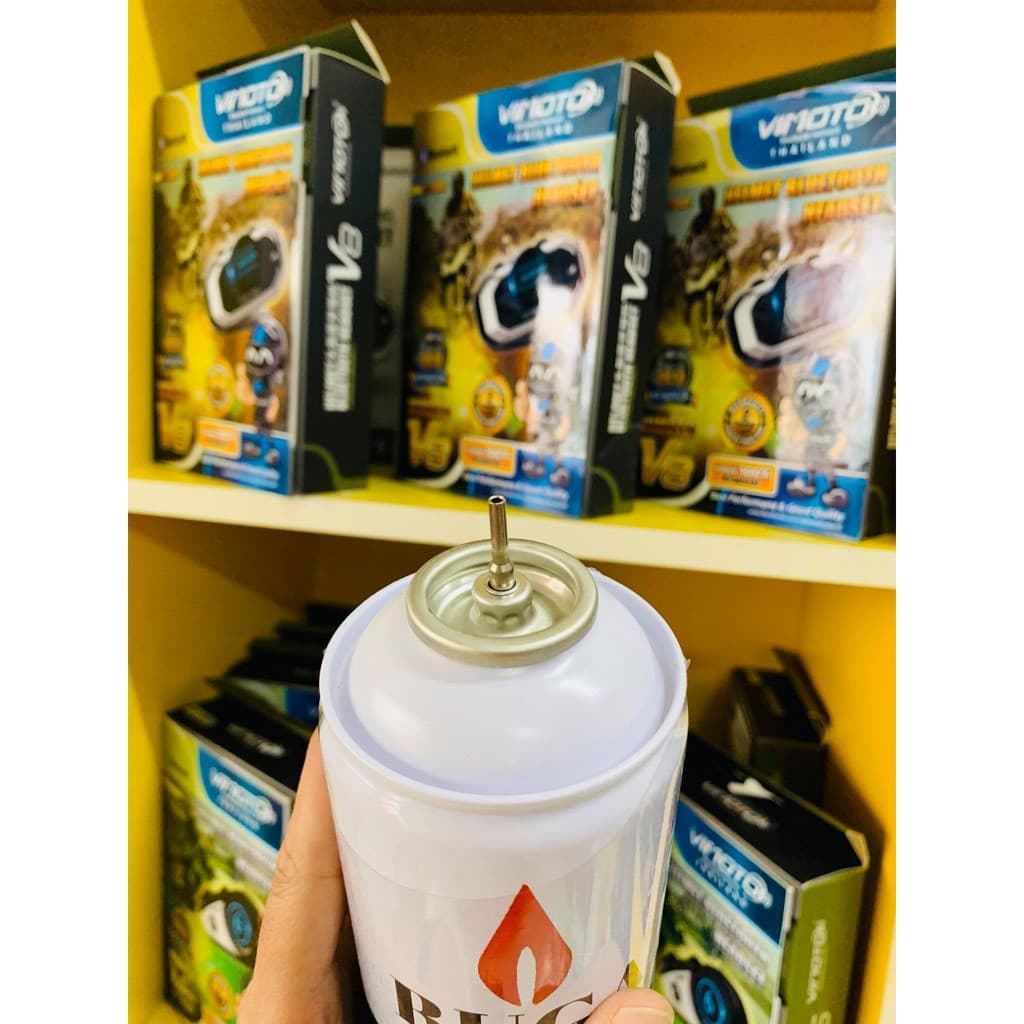 แก๊สกระป๋อง🔥ส่งด่วน!🔥[1 กระป๋อง] แก๊สเติมไฟแช็ค BUGA  GAS REFILL - 4