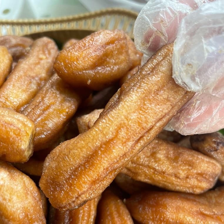 (ส่งใน 4 ชั่วโมง) กล้วยตากธรรมชาติ 1 กิโล แบบกลมและแบน บางกระทุ่ม พิษณุโลก ค่าส่งถูก - 2