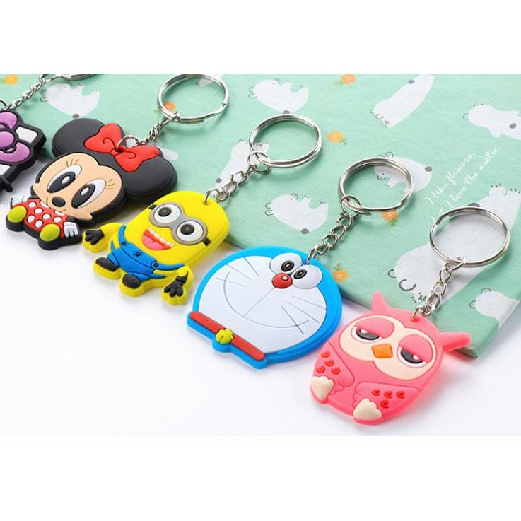 🌈พวงกุญแจการ์ตูนน่ารัก ราคาส่ง✔️พร้อมส่ง(สุ่มลาย)ของขวัญ ของชำร่วย พวงกุญแจแจกลูกค้า พวงกุญแจน่ารัก - 3