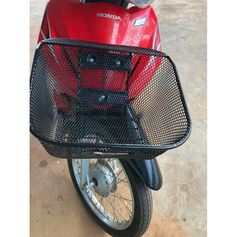 ตะกร้าหน้าเวฟ110i 11-2025 เวฟ125เก่า เวฟ100 110 เวฟ100sยูบ็อค พร้อมน็อต มีให้เลือก 5 รุ่น ตะกร้าหน้า - 5