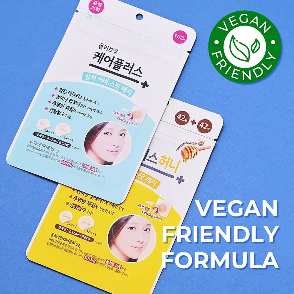 แผ่นแปะสิว แผ่นดูดสิว Olive Young Care Plus Spot Patch - 2