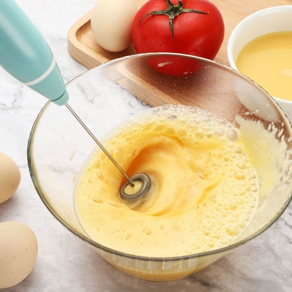 เครื่องตีฟองนม แบบชาร์จ usb มีให้เลือก3สี ที่ตีฟองนม - 4