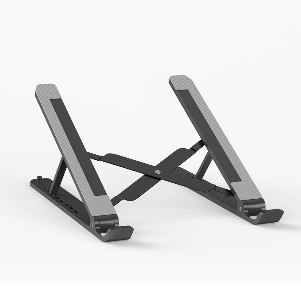 OWIRE แท่นวางโน๊ตบุ๊ค พับเก็บได้Laptop Stand Notebook Standกันลื่น ปรับได้ 7 ระดับ รองรับจอ7 นิ้วถึง 17นิ้ว