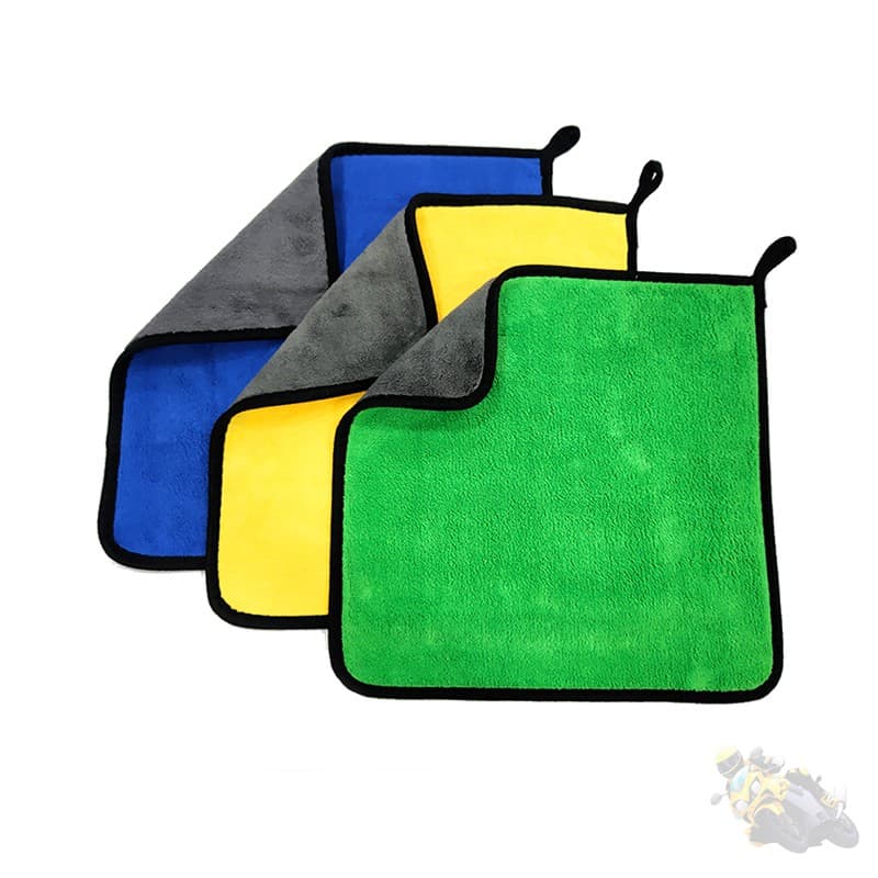 [🔥 1 บาท 🔥] Roxiku_SHOP ผ้าไมโครไฟเบอร์ เกรดพรีเมี่ยม หนานุ่ม ซับน้ำไว ขนาด 30x30cm 1ผืน