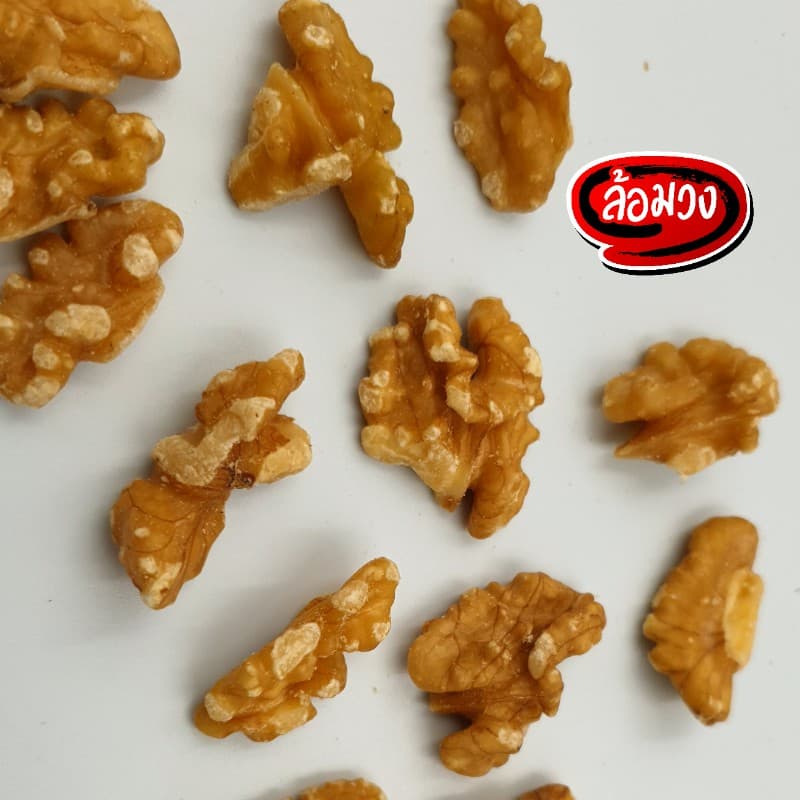 วอลนัท อบพร้อมทาน รสธรรมชาติ (roasted walnuts) by ล้อมวง วอลนัทอบ ถั่ววอลนัท ถั่ว ธัญพืช - 1
