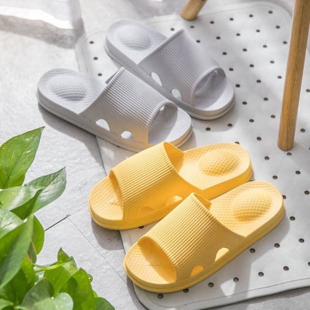 รองเท้าแตะเพื่้อสุขภาพ รุ่นยางEVA กันลื่น น้ำหนักเบา D66 - 1