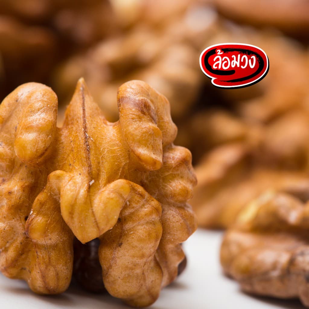 วอลนัท อบพร้อมทาน รสธรรมชาติ (roasted walnuts) by ล้อมวง วอลนัทอบ ถั่ววอลนัท ถั่ว ธัญพืช - 2