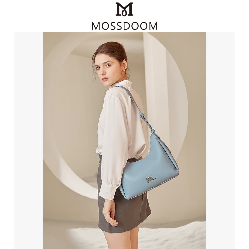 MOSSDOOM Deanna Bag กระเป๋าคาดไหล่เว้าความจุขนาดใหญ่สำหรับเดินทาง - 1