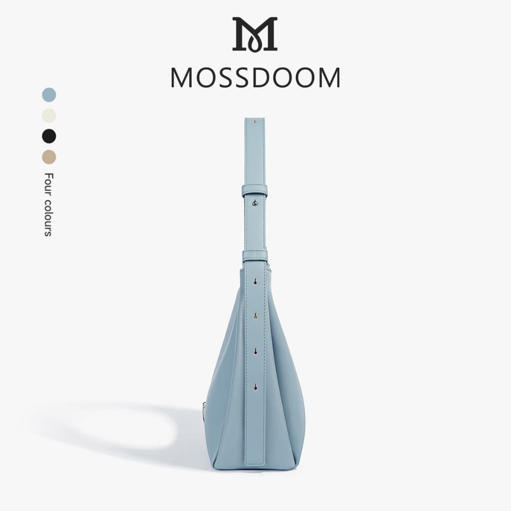 MOSSDOOM Deanna Bag กระเป๋าคาดไหล่เว้าความจุขนาดใหญ่สำหรับเดินทาง - 6