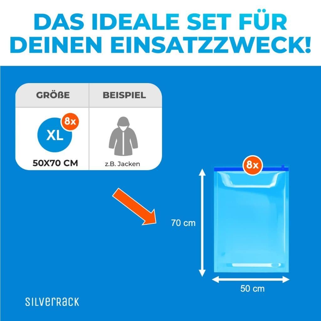 🔥ส่งจากไทย🔥ถุงเก็บเสื้อผ้า แบบม้วนมือ / ถุงอัดสูญญากาศ - 3