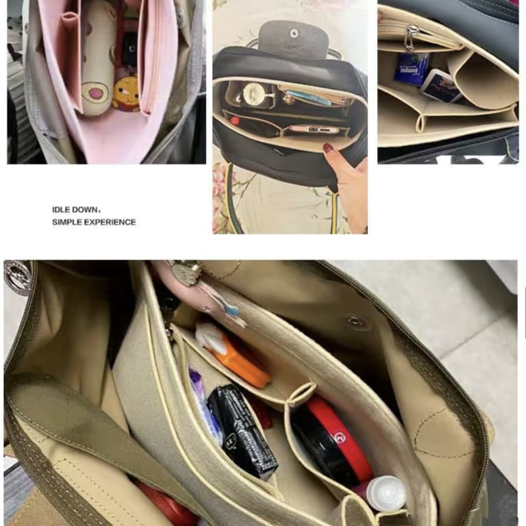 กระเป๋าจัดระเบียบ For LONGCHAMP กระเป๋าเครื่องสําอาง สะพายไหล่  อุปกรณ์เสริม สําหรับเดินทาง - 2