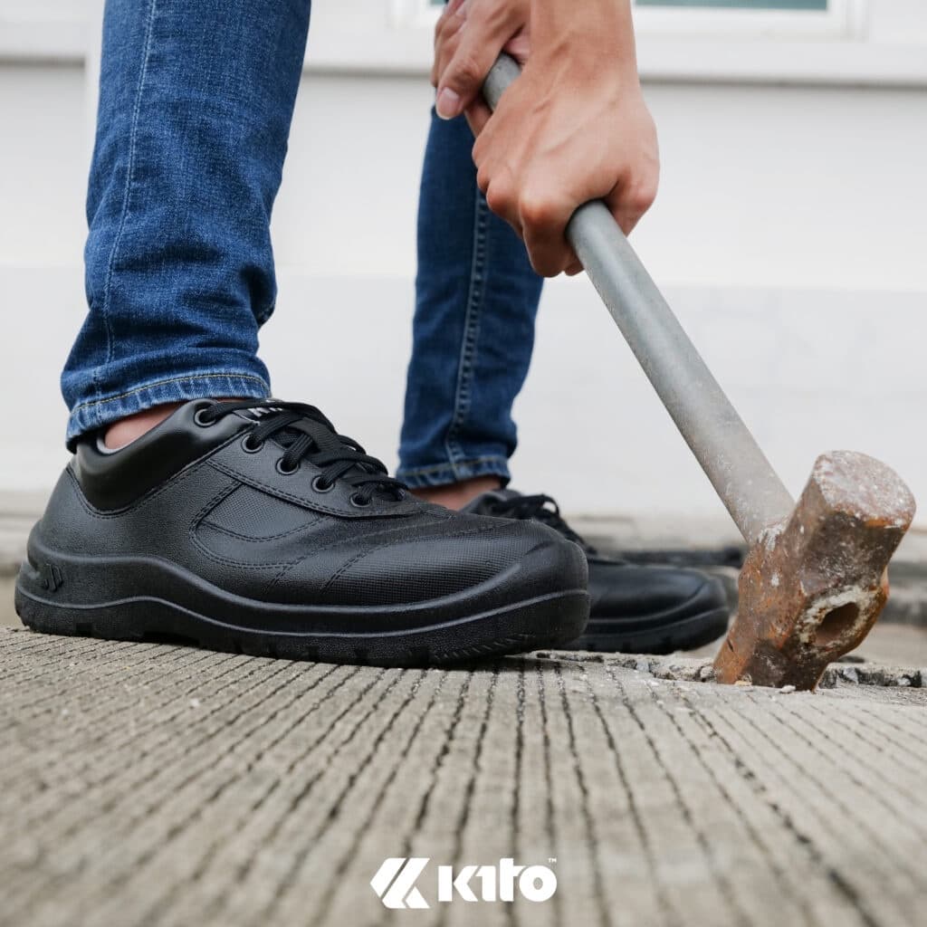 Kito กีโต้ รองเท้าผ้าใบหัวเหล็ก Safety รุ่น BR14 Size 36-45 - 2