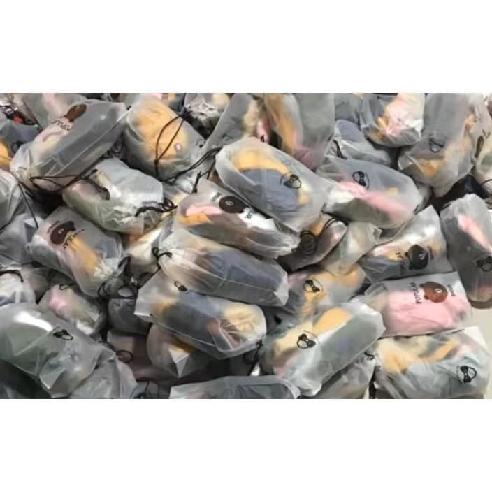 ถุงเท้าข้อสั้นผู้หญิง ลายหมี (แพ็ค10คู่) พร้อมถุงลายหมC2 - 3