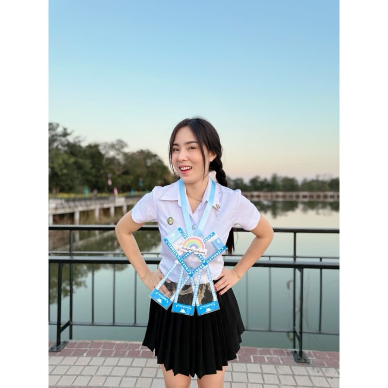 มาลัยใส่ธนบัตรซองพิมพ์ลาย congrats. หัวใจจิ๋ว (5 ซอง) มาลัยใส่แบงค์ทรงหัวใจ พร้อมส่ง เก็บเงินปลายทางได้ - 6