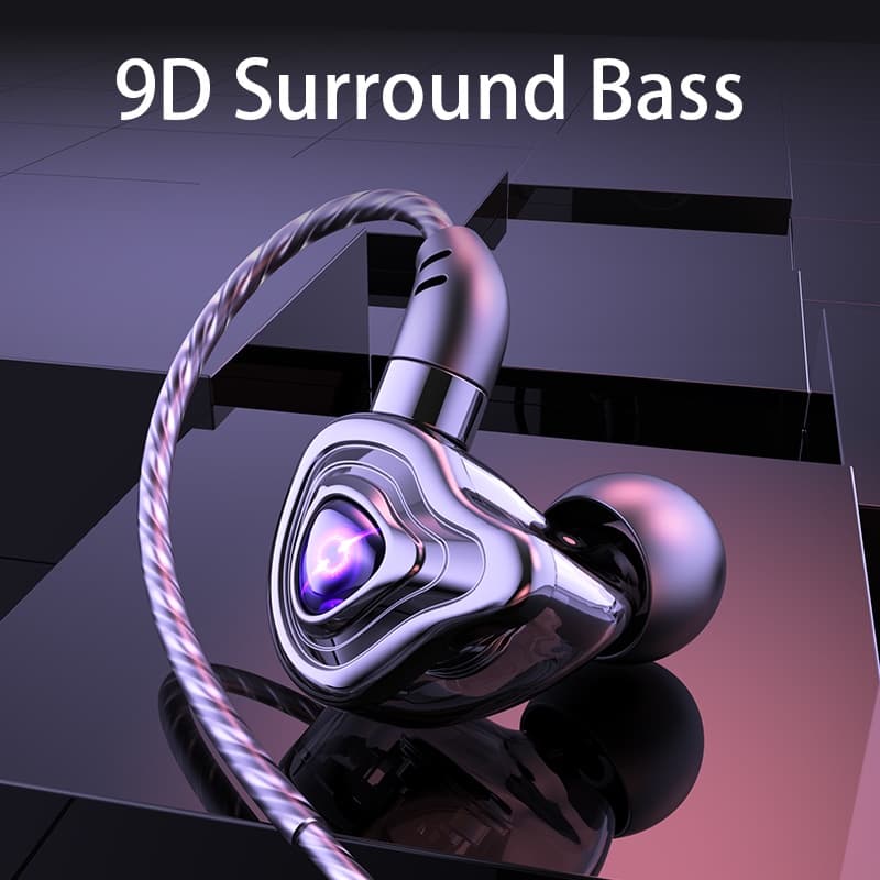 Sprise S20 ชุดหูฟังสเตอริโอ 9D ตัดเสียงรบกวน 3.5 มม. สําหรับเล่นเกม - 1