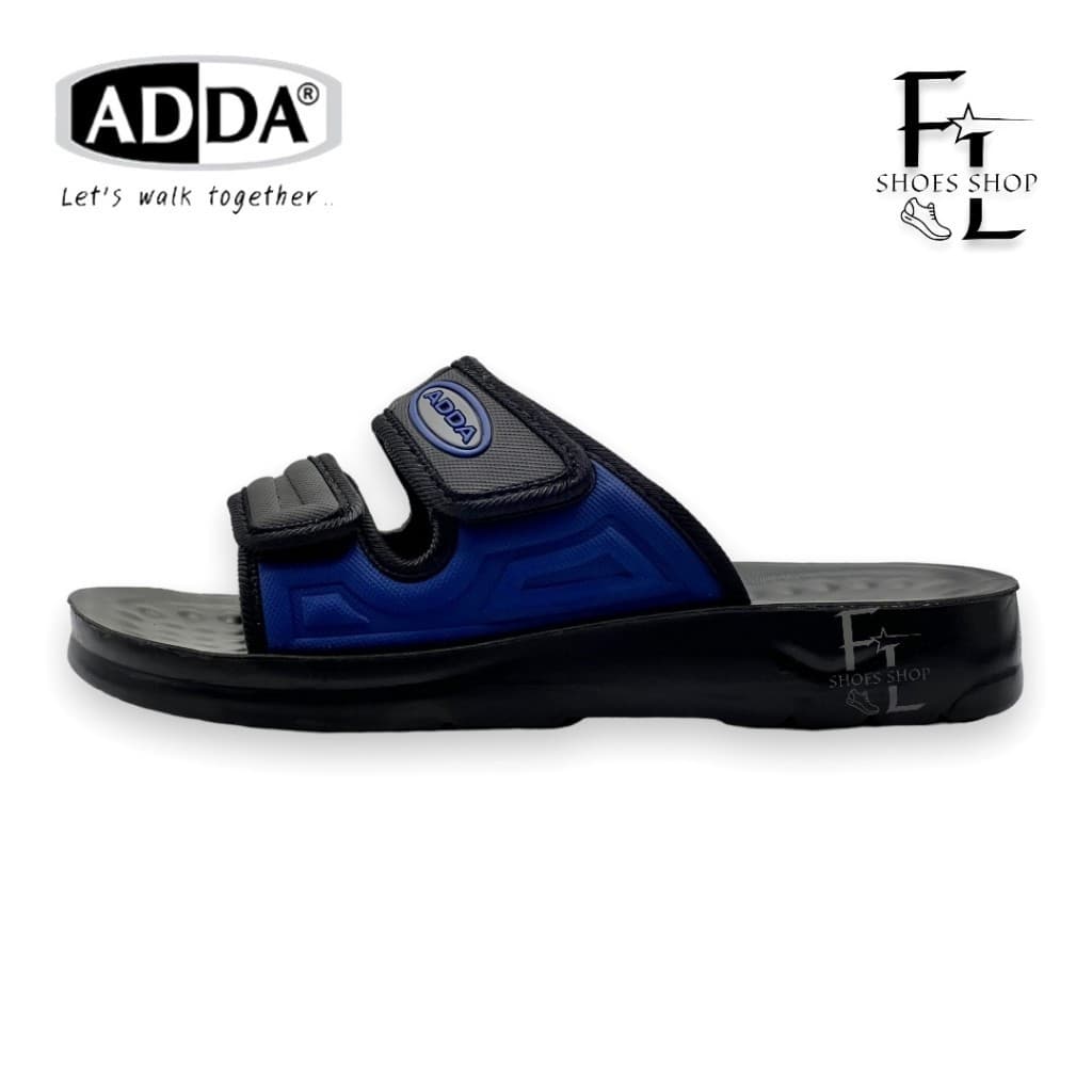 ADDA PU รองเท้าแตะแบบสวม รองเท้าแตะแอดด้า ปรับสายได้ รุ่น 7MA03 (เบอร์ 39-45) - 5