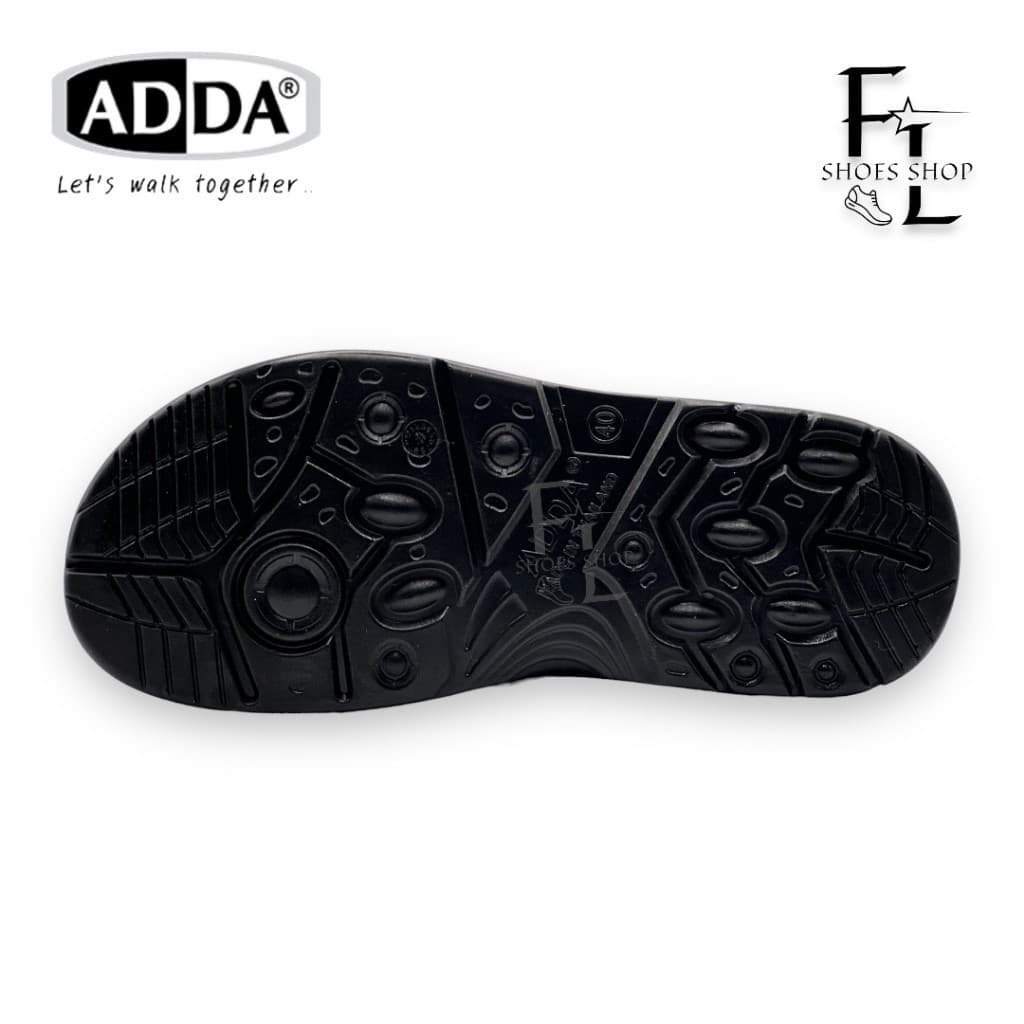 ADDA PU รองเท้าแตะแบบสวม รองเท้าแตะแอดด้า ปรับสายได้ รุ่น 7MA03 (เบอร์ 39-45) - 6