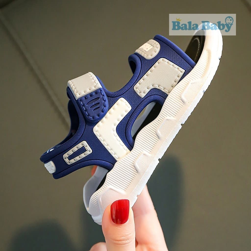 รองเท้าแตะเด็ก รองเท้าชายหาด ใส่ได้ทั้งเด็กผู้หญิงและผู้ชาย พื้นกันลื่น น้ำหนักเบา DDX20 - 5