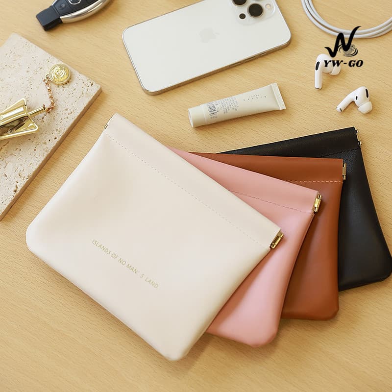 2สเปค PUกระเป๋าสตางค์ หนัง เก็บหูฟัง กระเป๋าเครื่องสำอาง 4สี (พร้อมส่งค่ะ) G2754