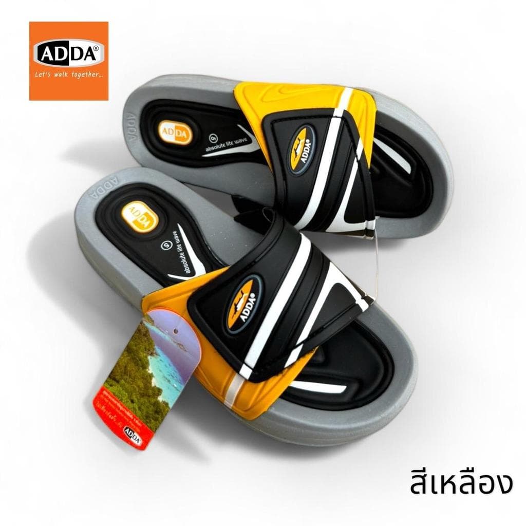รองเท้าแตะ ADDA 3R26น้ำหนักเบา ใส่สบายทำความสะอาดง่าย แห้งไว สายปรับได้ มีไซส์เด็ก-ผู้ใหญ่ รุ่นขายดี - 3