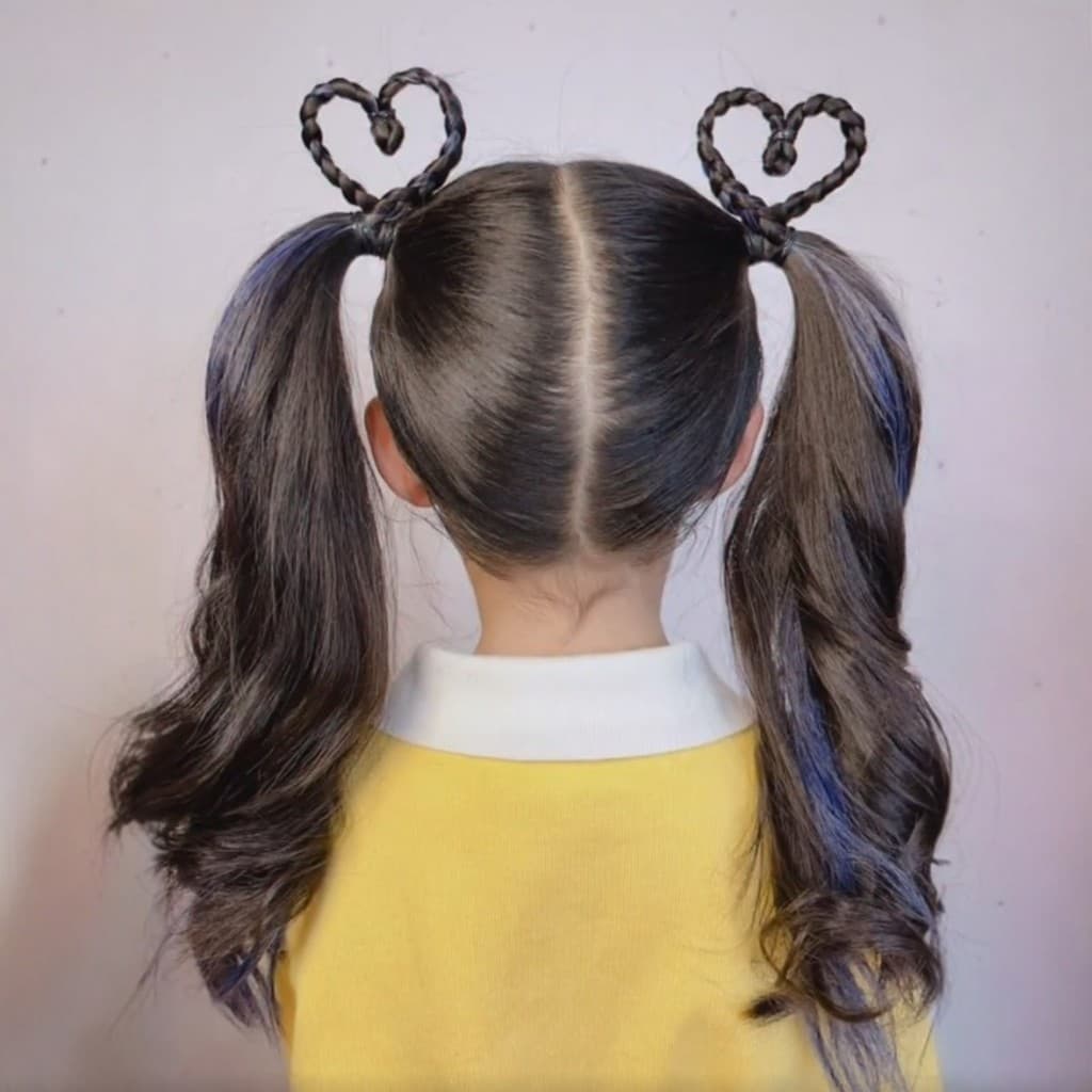 วิกผมสำหรับทารก พร้อมคลิปยึดแบบสามมิติ ออกแบบมาให้น่ารักและสวมใส่ง่าย ใหม่ล่าสุดปี 2025 - 1