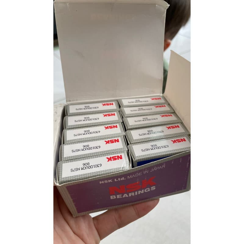 ยกกล่อง x10 ลูกปืน NSK 6201,6301,6203 - 2
