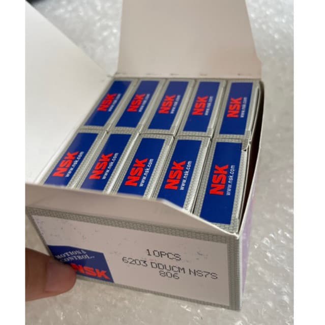 ยกกล่อง x10 ลูกปืน NSK 6201,6301,6203
