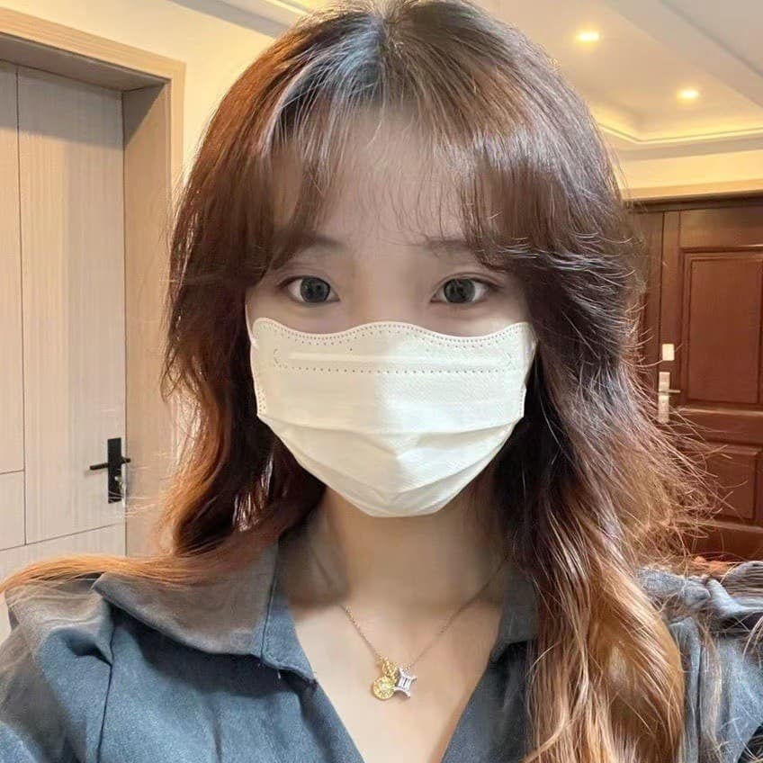 50/100 ชิ้น หน้ากากอนามัยแบบ 3D ทรงปีกผีเสื้อ พร้อมระบบระบายอากาศ ป้องกันรอบดวงตา แบบใช้ครั้งเดียว - 5