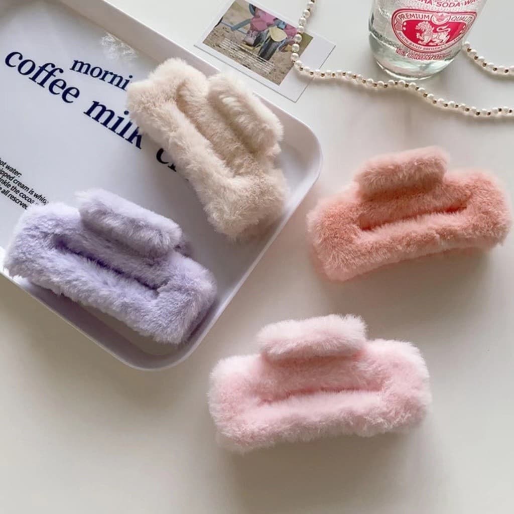 กิ๊บติดผม ทรงสี่เหลี่ยมผืนผ้า ขนาดใหญ่ สําหรับผู้หญิง 2025 - 5