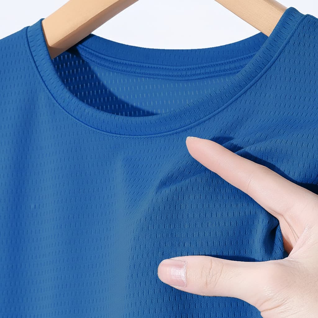 HYPNOS 3321-NOLOGO เสื้อกีฬาแขนยืด ผ้าแห้งเร็ว ระบายอากาศดี เนื้อผ้าไอซ์ซิลค์ นุ่มพิเศษ ใส่ได้ทั้งผู้ชายและผู้หญิง