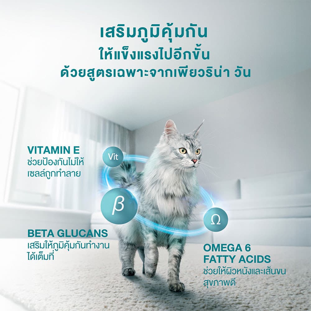 [เลือกรสชาติได้] Purina One อาหารแมว 6.6กก - 3