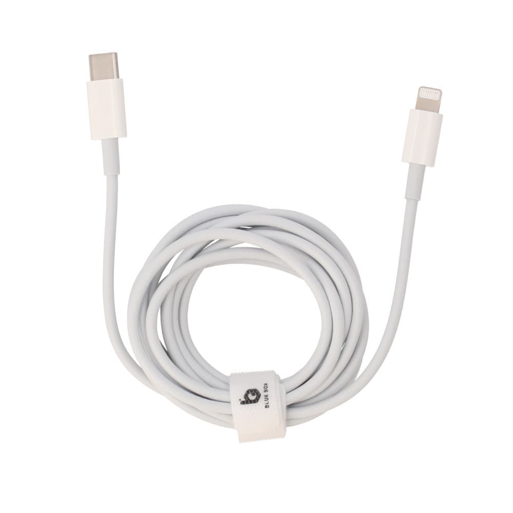 [โปรโมชั่นราคาพิเศษ] สายชาร์จ Blue Box USB-C to Lightning Cable 27W BB-C06 White by Banana IT - 2