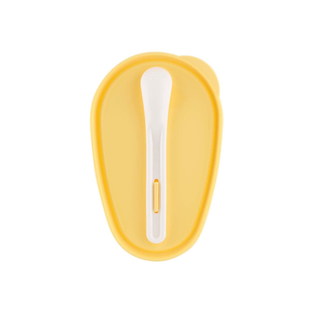 Pigeon พีเจ้น ชามบดอาหาร พร้อมช้อน PP - 2