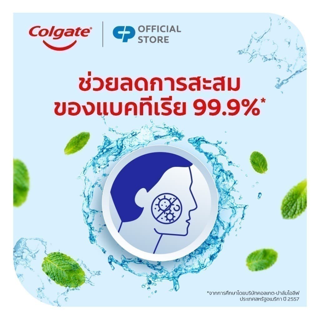 [มี 5 สูตรให้เลือก] คอลเกต น้ำยาบ้วนปาก 750 มล.รวม 2 ขวด Colgate Plax Mouthwash 750ml. Twin Pack - 2
