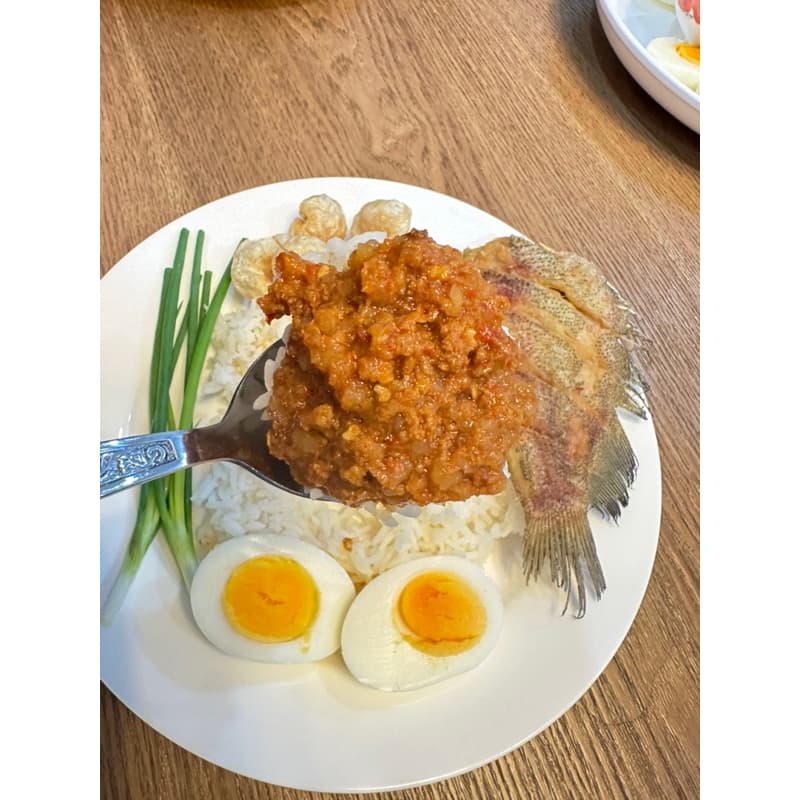 [จัดให้ 2 กระปุก]🌶️น้ำพริกไข่มันกุ้ง+น้ำพริกไข่ปูมัน รสชาติดีแซ่บนัว เผ็ดกำลังดีกินกับอะไรก็อร่อย - 4