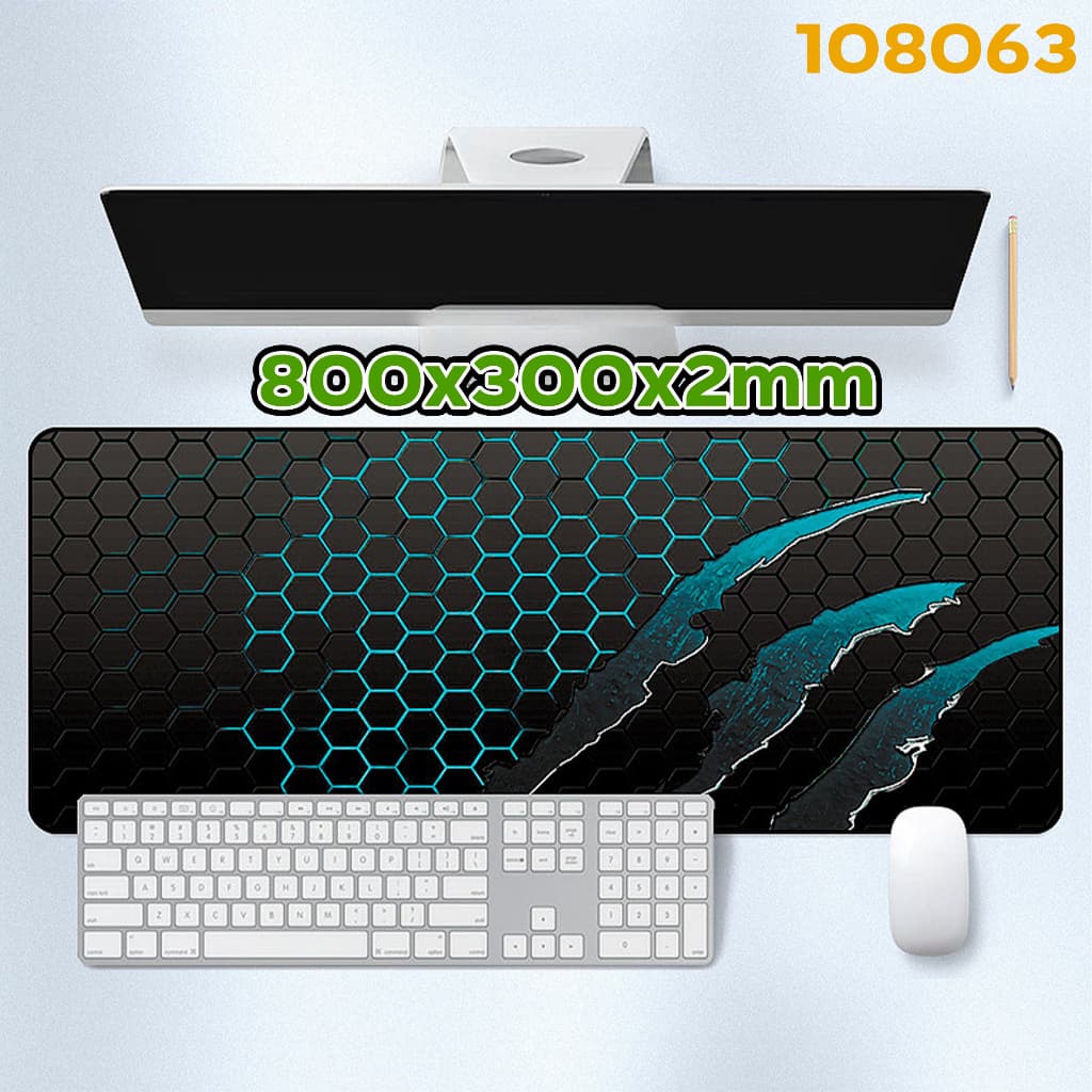 แผ่นรองเมาส์ คีย์ลัดไทย ขนาดใหญ่ 80X30 cm  และลายอื่นๆ เยอะ เยอะ เกมส์มิ่ง Gaming MousePad 🌈 - 4
