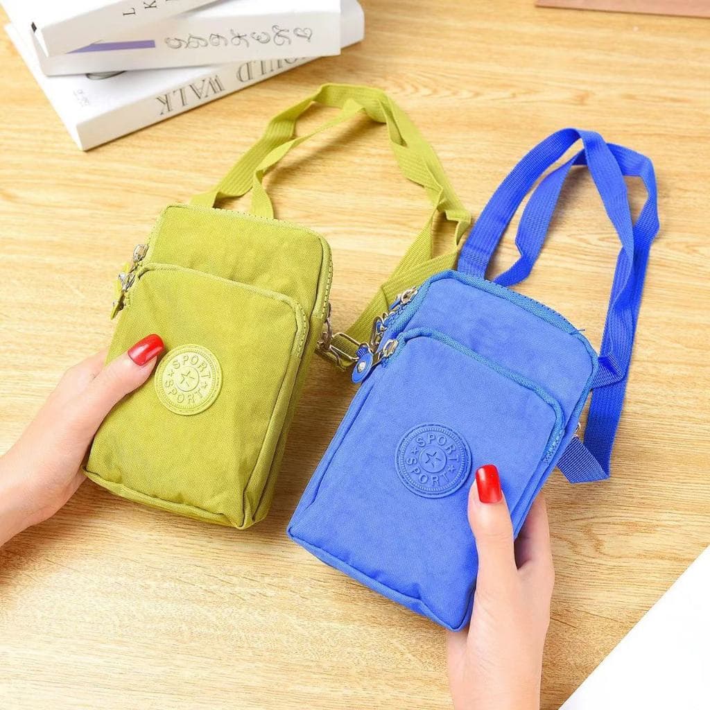 B-535🔥กระเป๋าสะพายข้างผู้หญิง สไตล์เกาหลี ฮิตมากตอนนี้ ใส่มือถือได้ แฟชั่นฤดูใบไม้ผลิ เข้ากับทุกการแต่งกาย 11สี