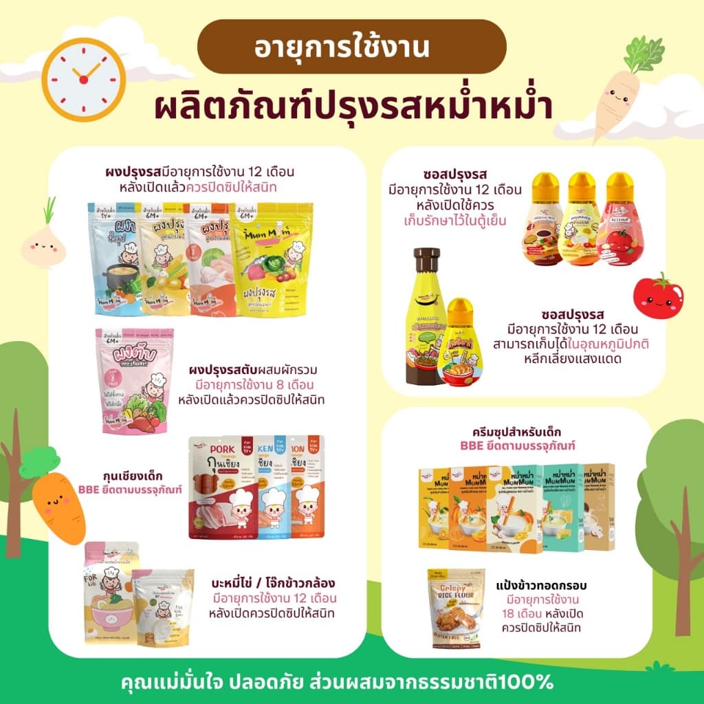 (ตัดรอบ 4โมง) รวมซอส ผงปรุงรสเด็ก Begin/MumMum/Heart Based/Happy Munchy/Jinny/Kapookthong/KlomKloam - 2