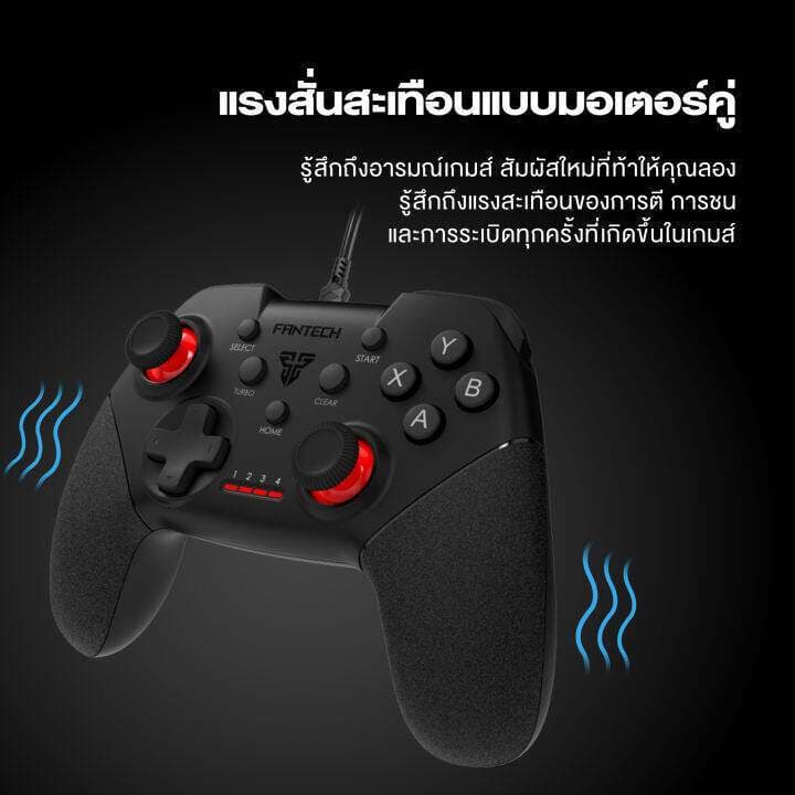 จอยเกมส์ Gaming Controller จอยเก มมิ่งจอย joystick ระบบ X-input  จอย สติ๊ก Steam - 2