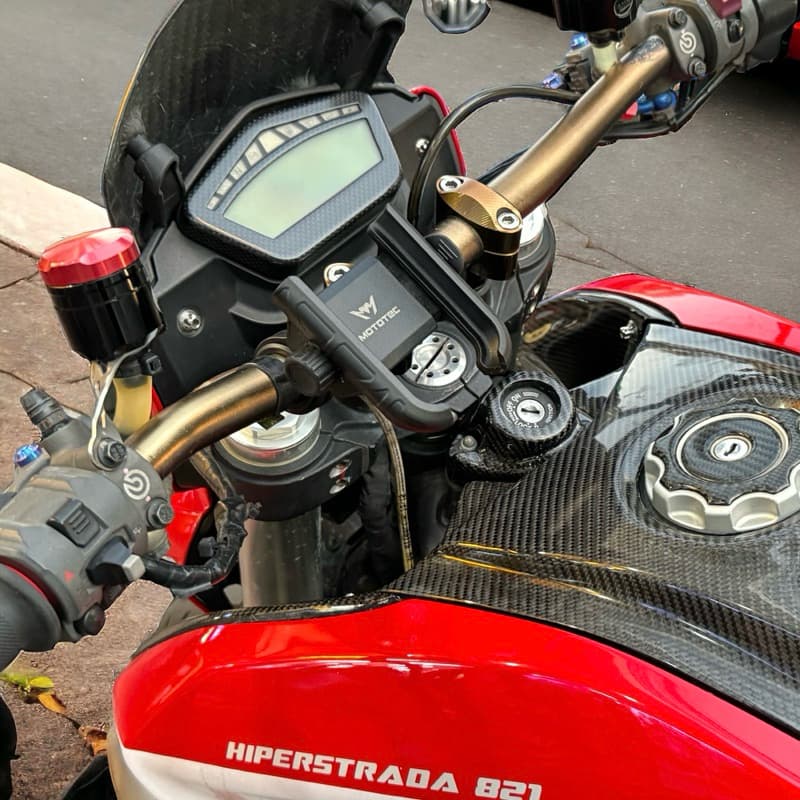 MOTOTEC Lite  Series ที่จับมือถือ ที่จับโทรศัพท์สำหรับติดมอเตอร์ไซด์ แบบปลดล็อคเร็วรุ่นประหยัด - 3