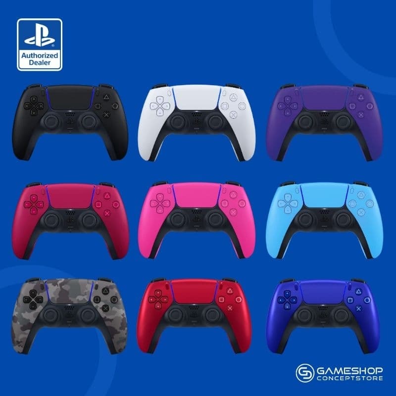 [ส่งด่วน] PlayStation : จอย PS5 DualSense Wireless Controller ประกันศูนย์ Sony ไทย 1 ปี
