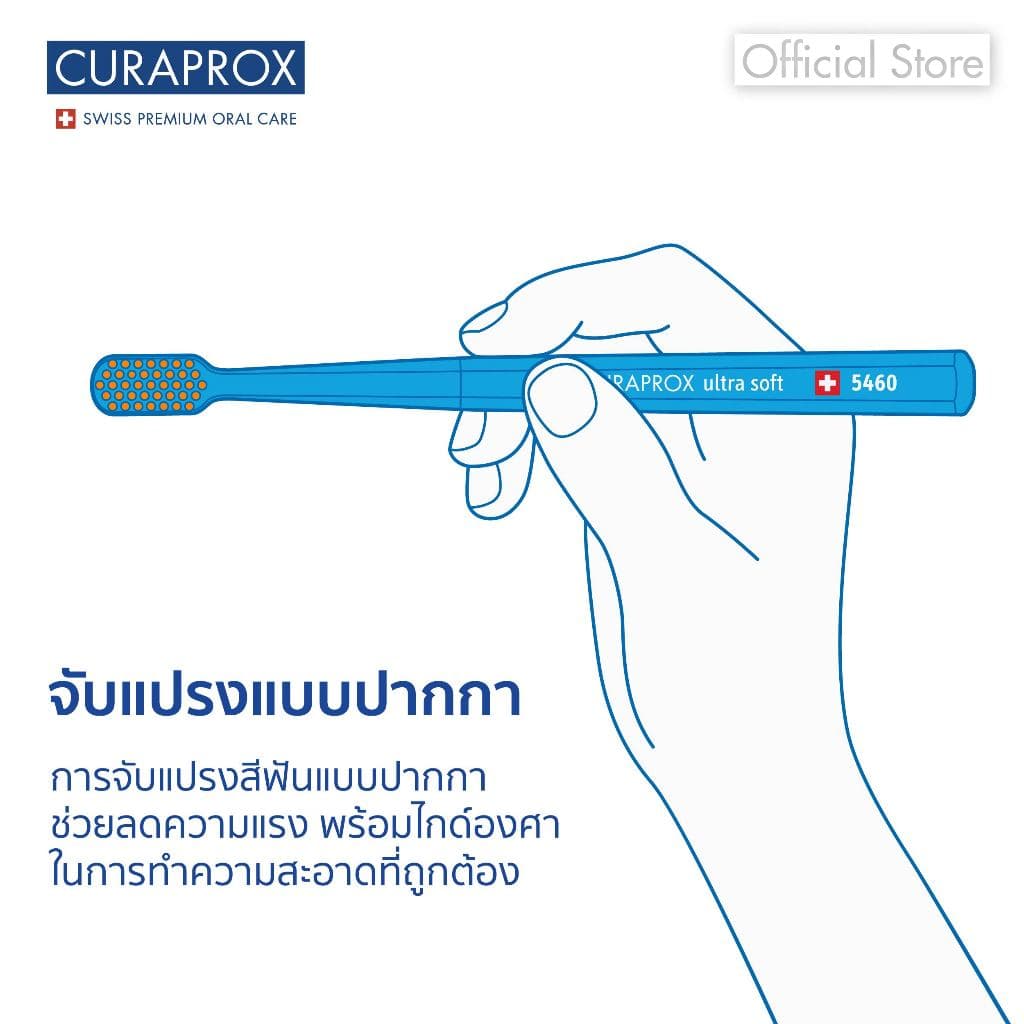 CURAPROX แปรงสีฟัน คูราพรอกซ์ รุ่น CS 5460 แปรงสีฟันขนนุ่มพิเศษ ปลายมน สำหรับผู้ใหญ่ - 6