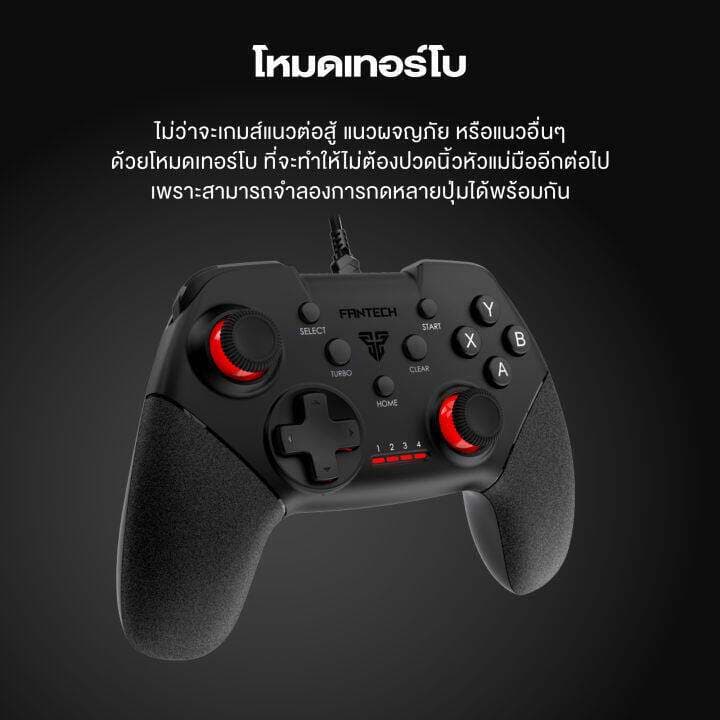 จอยเกมส์ Gaming Controller จอยเก มมิ่งจอย joystick ระบบ X-input  จอย สติ๊ก Steam - 1