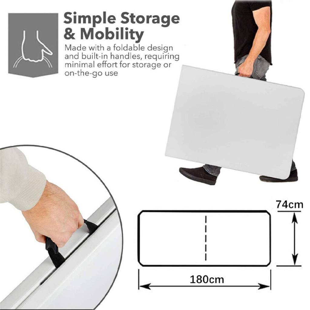 โต๊ะพับ โต๊ะตั้งแคมป์ อเนกประสงค์ พกพาสะดวก สามารถใช้ที่บ้าน กลางแจ้ง ตั้งแคมป์ ปิกนิก แผงลอยตลาดนัด - 1