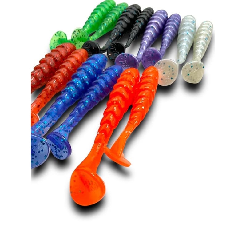 หนอนยาง จากค่าย Hunsa Bait รุ่น Hunsa Spike - 4