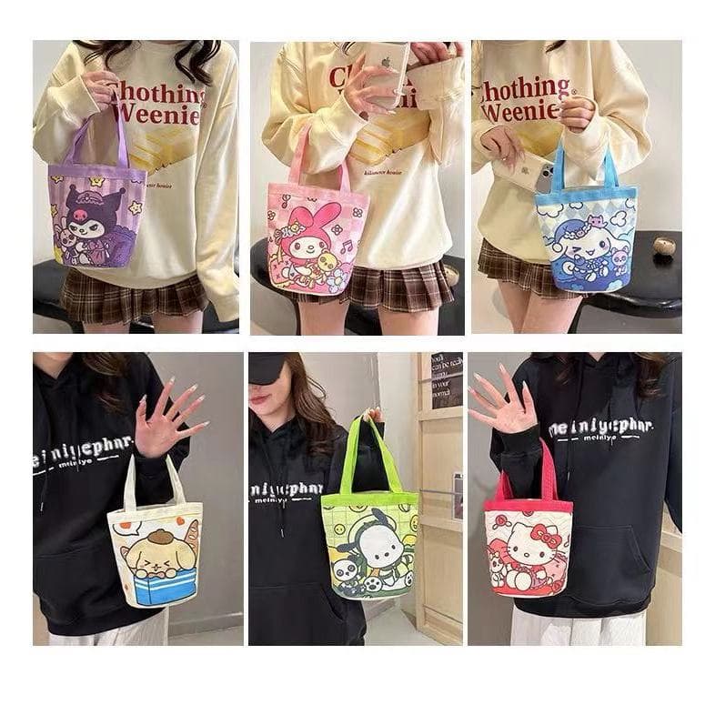 B-701🔥 กระเป๋าถือ แฟชั่นยอดนิยม แฟชั่นมา เรียบง่าย แฟชั่นฤดูใบไม้ผลิ ทรงโท้ท สําหรับสตรี น่ารัก - 3