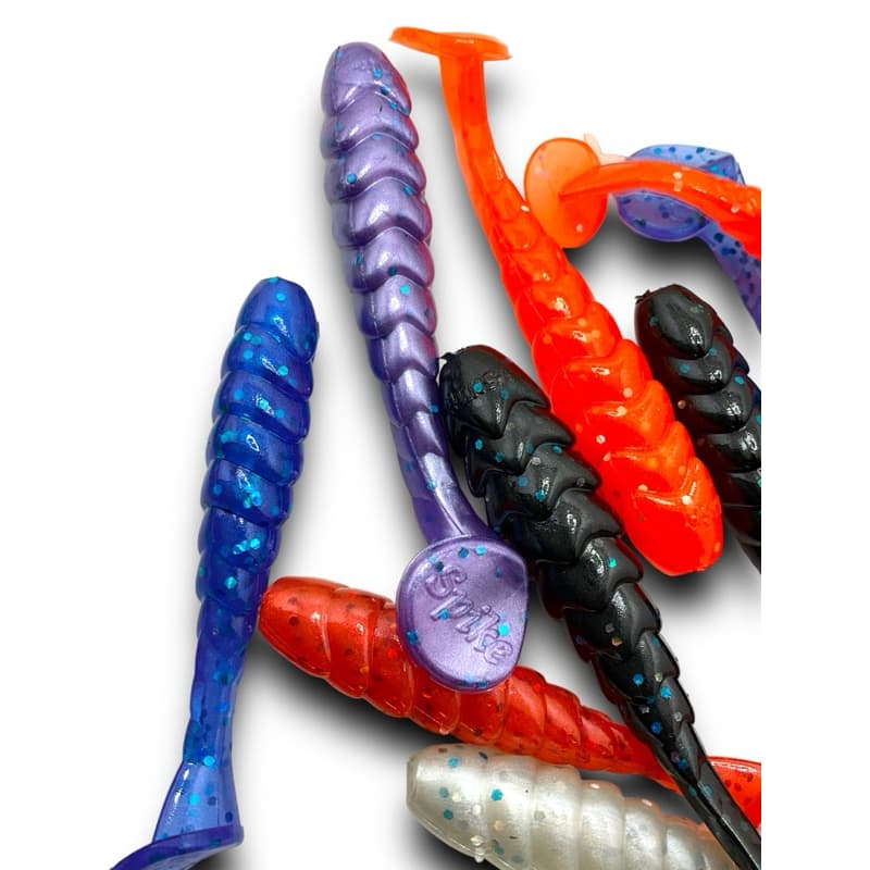 หนอนยาง จากค่าย Hunsa Bait รุ่น Hunsa Spike - 1