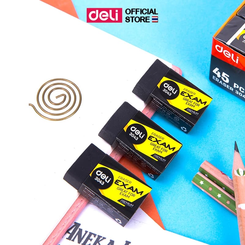 Deli Eraser ยางลบดินสอ 2B/4B มี 3 แบบให้เลือก (แพ็ค 1 ชิ้น) - 2