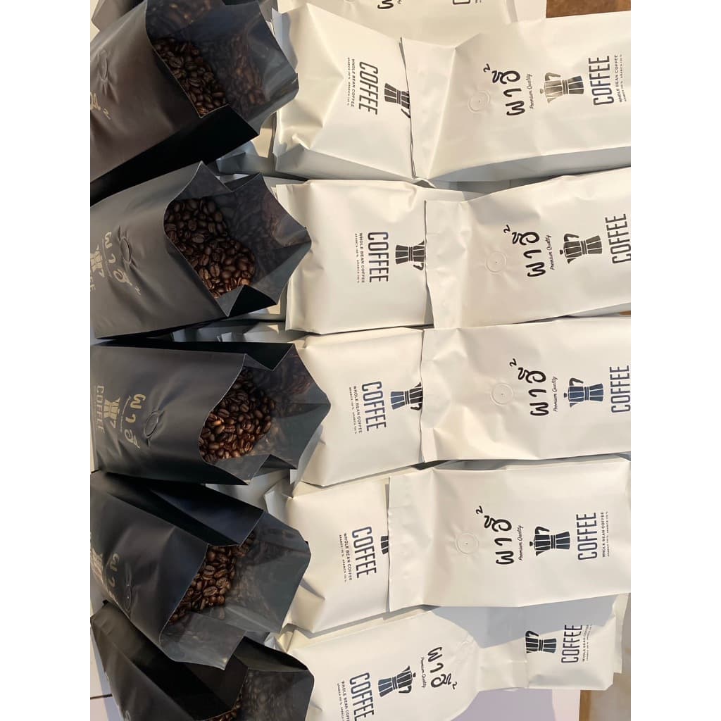 กาเเฟคั่ว บ้านผาฮี้ เชียงราย เมล็ดคัดเกรดคุณภาพAA - 3